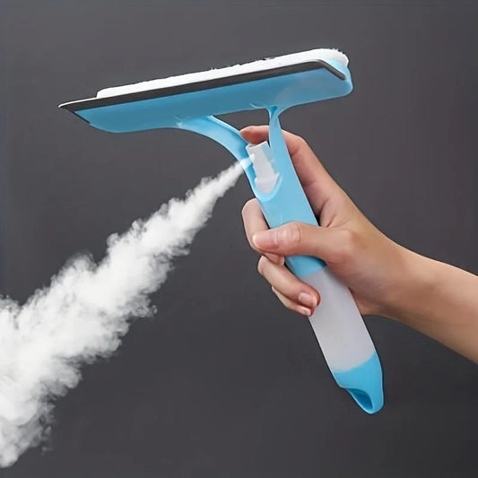 3-in-1 Spray Window Squeegee & Glass Cleaner