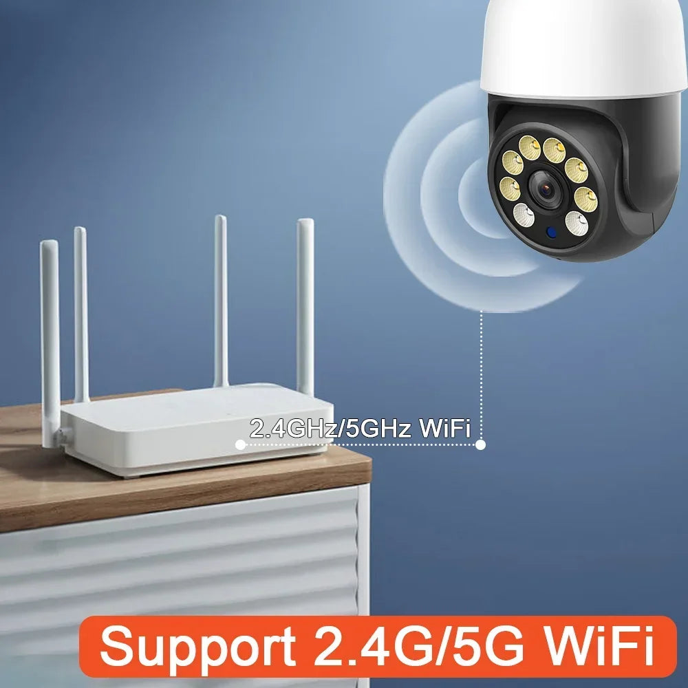 5MP Wireless Security Bulb Camera (WiFi & Night Vision)