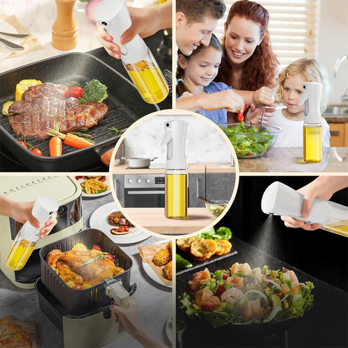 2-in-1 Olive Oil Dispenser & Sprayer Mister