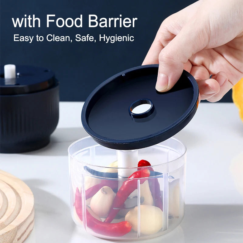 Rechargeable Electric Mini Food & Garlic Chopper