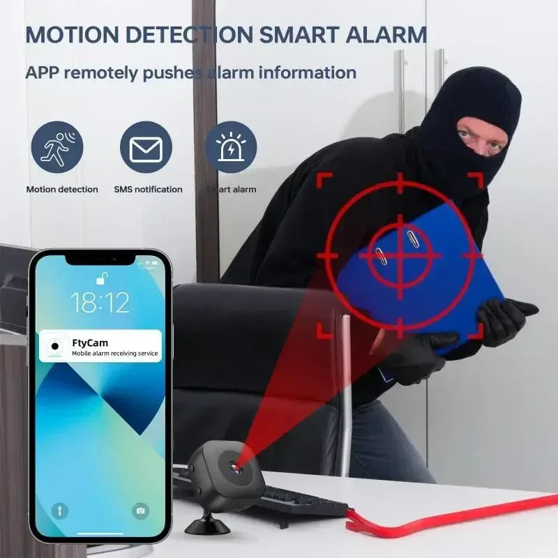 Mini 4K WiFi Indoor Security Camera
